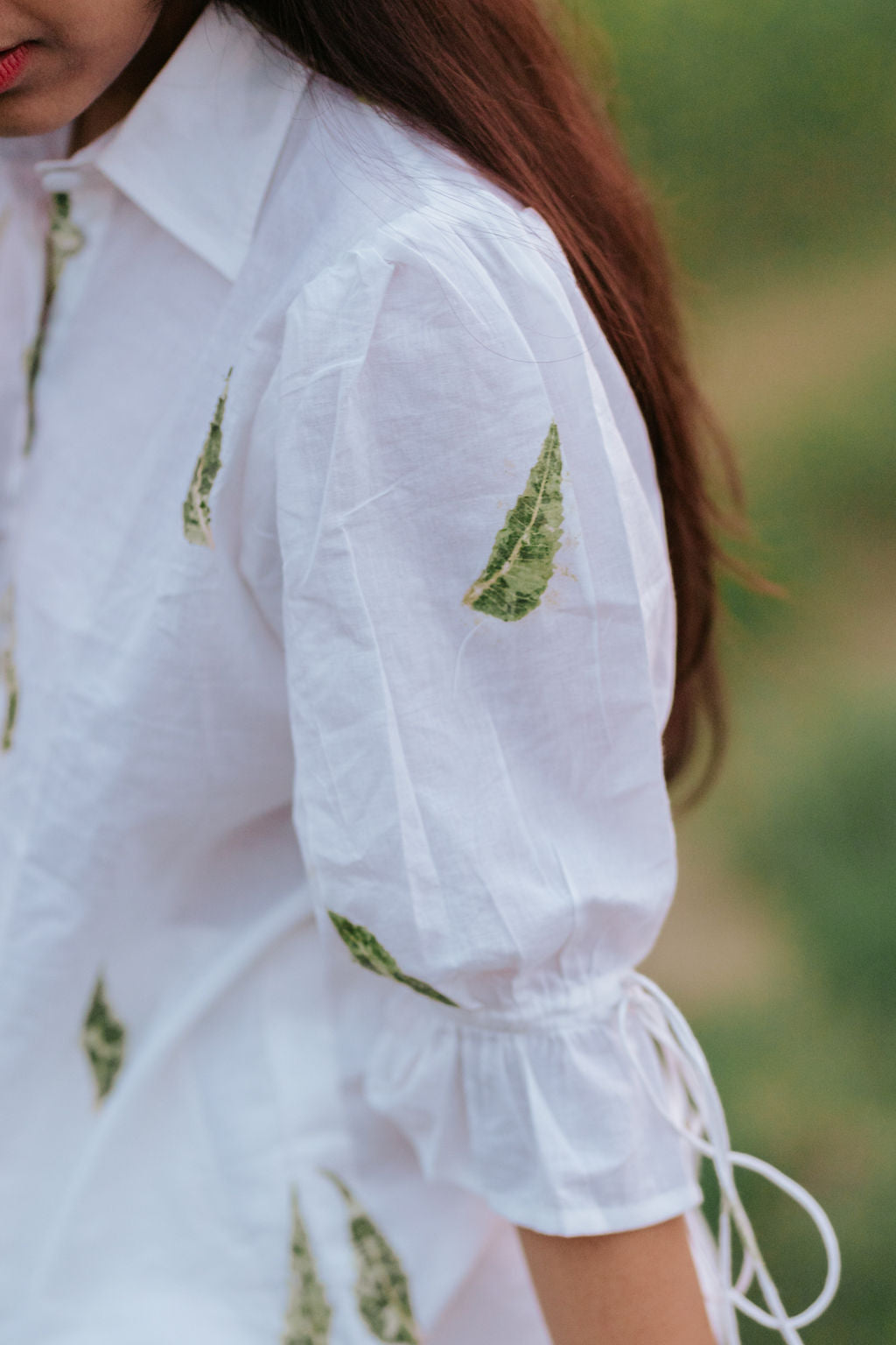 Leafy Poetry Shirt