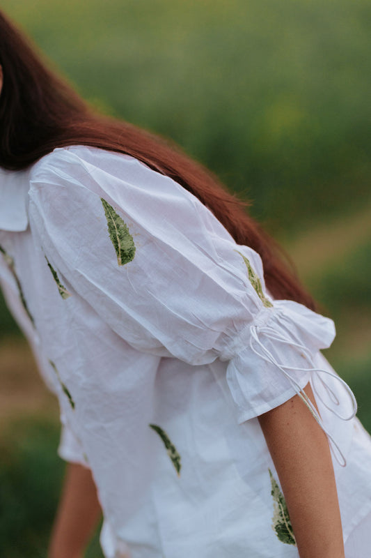Leafy Poetry Shirt