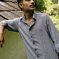 Soft Grey Linen Shirt