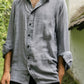 Soft Grey Linen Shirt