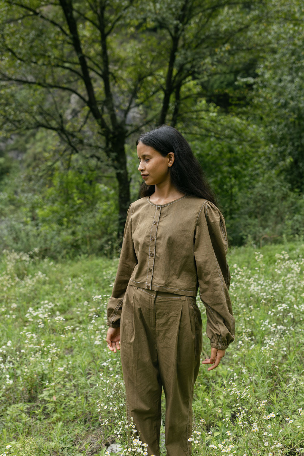 Earthy Thread Work Coord Set