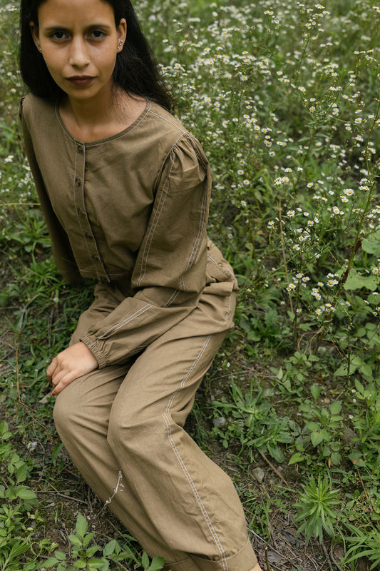 Earthy Thread Work Coord Set