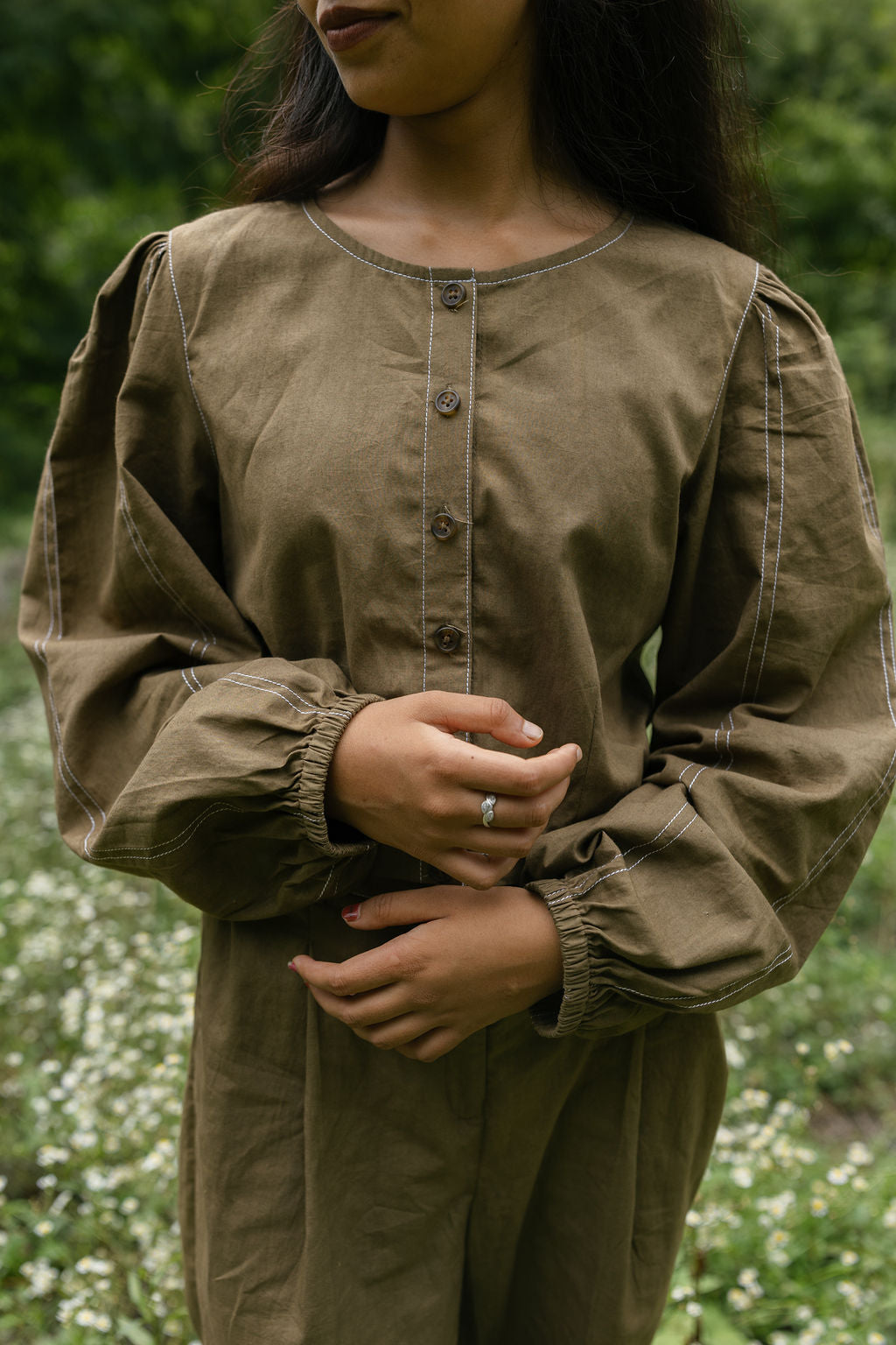 Earthy Thread Work Coord Set