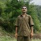 Threaded Brown Coord Set (Men)