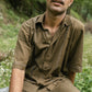 Threaded Brown Coord Set (Men)