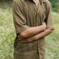 Threaded Brown Coord Set (Men)