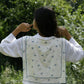 Hydrangea Panel Cotton Shirt