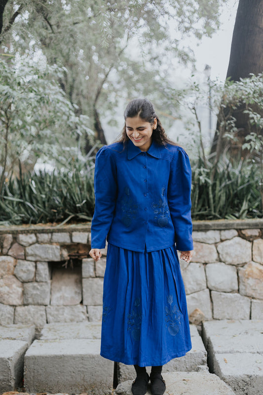 Royal Indigo Threads Cord Set