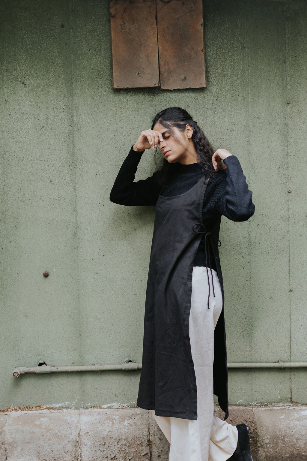 Chill Thrill Overlay Kurta and Pant Set