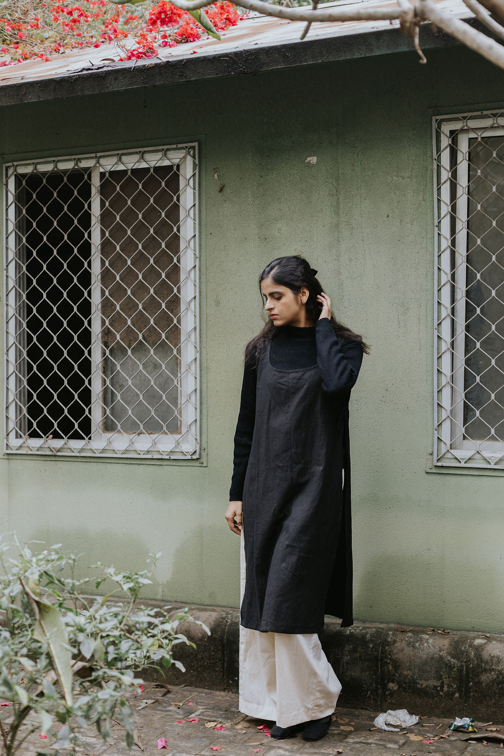 Chill Thrill Overlay Kurta and Pant Set