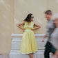 Lemon Cutout Dress