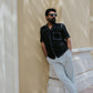 Laid-Black Linen Shirt (Men)