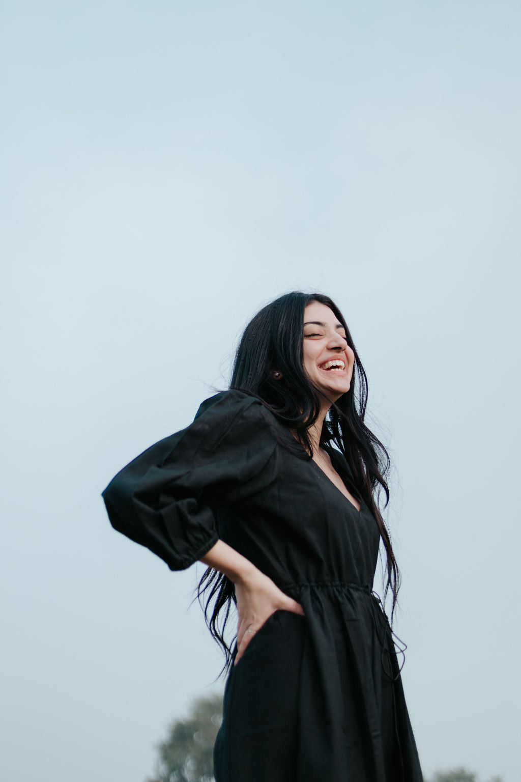 Black Rose Dress