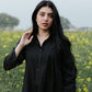 Linen Pintuck Shirt