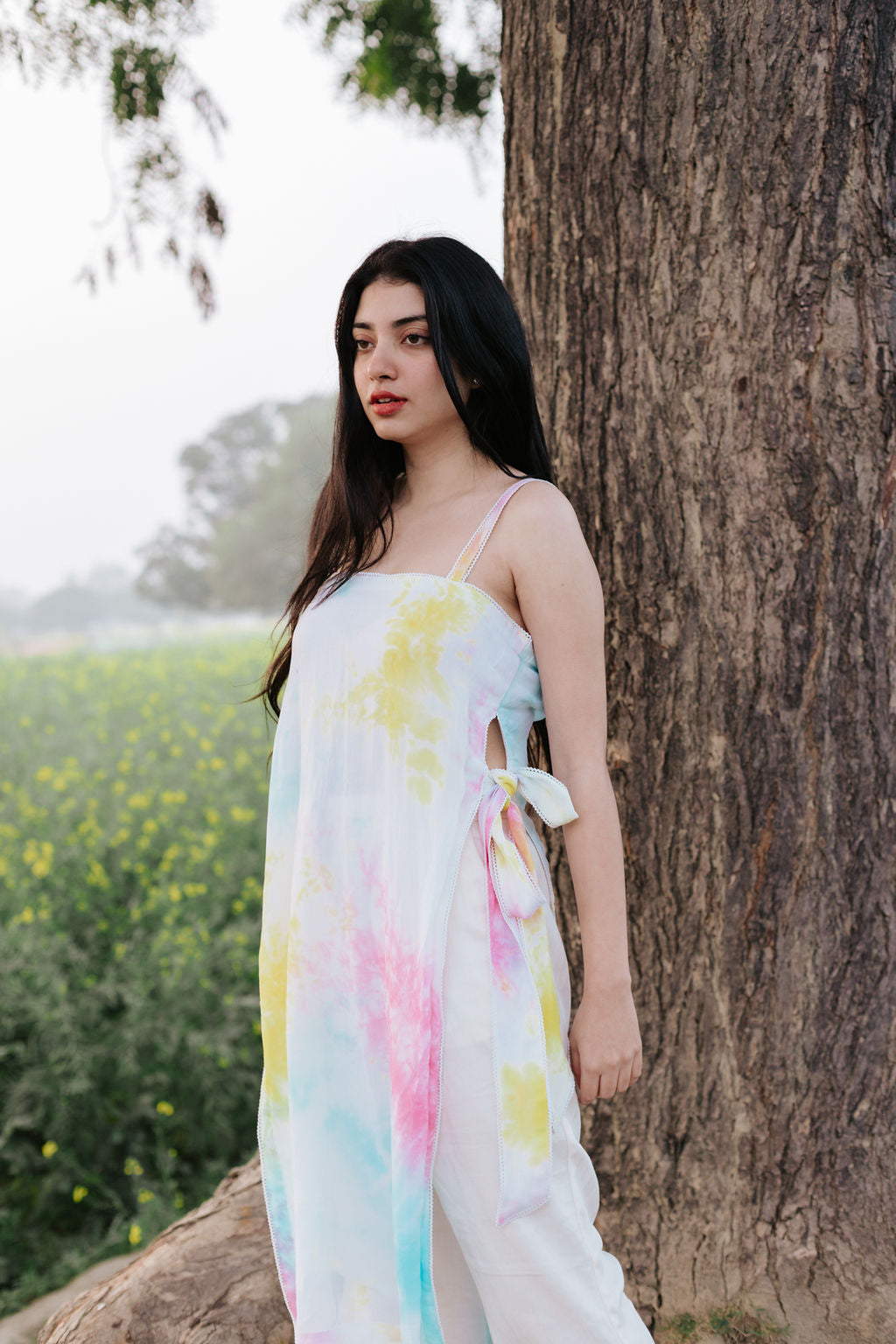 Cotton Candy Slit Kurta