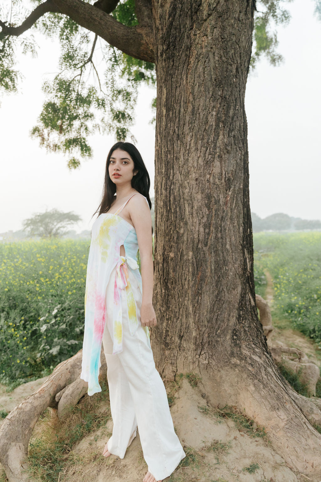 Cotton Candy Slit Kurta