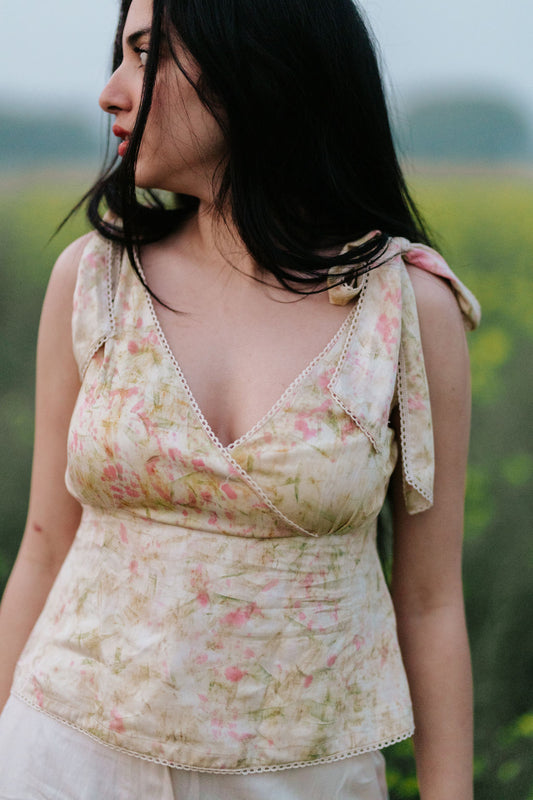 Petals Knot Top