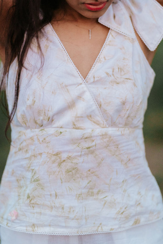 Leafy Knot top