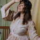 Wildflower Scallop Kurta-Dress