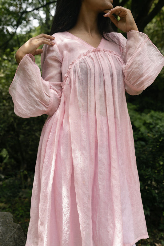 Blush Pink Kurta & Pant Set