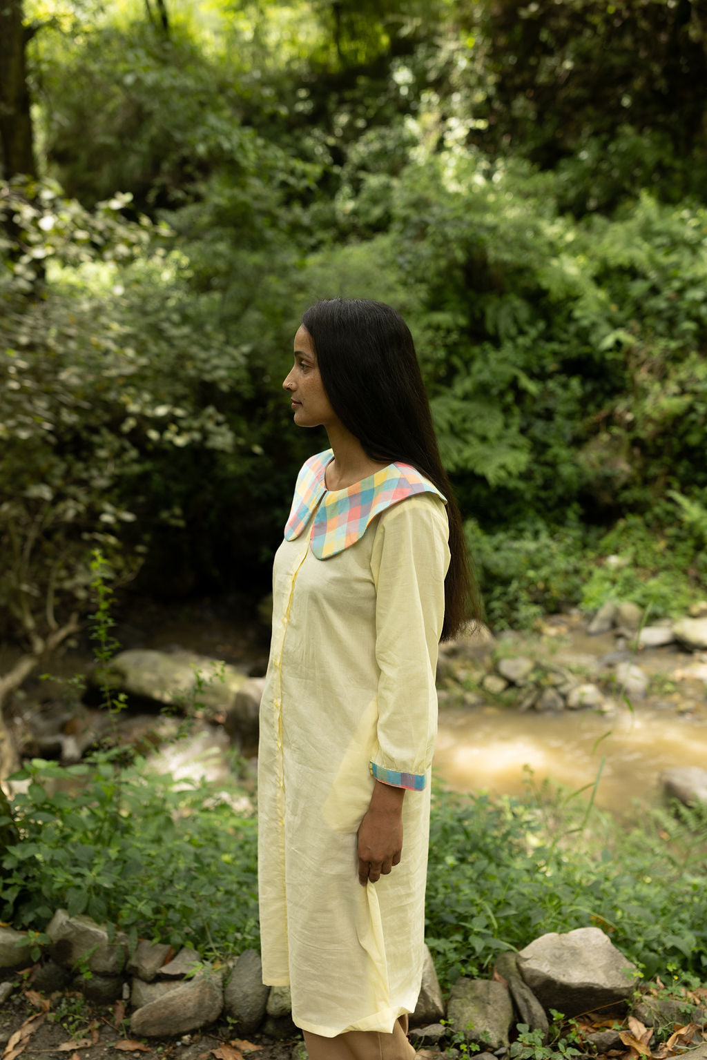 Statement Collar Dress