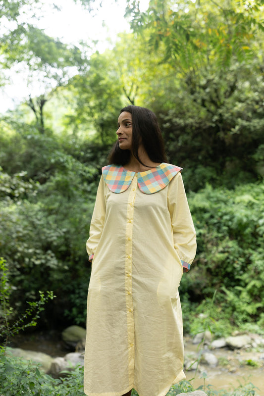 Statement Collar Dress