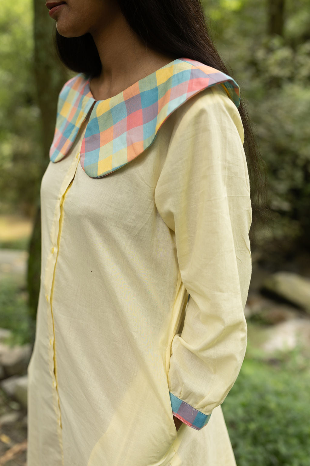 Statement Collar Dress