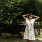 Hydrangea Frill Dress