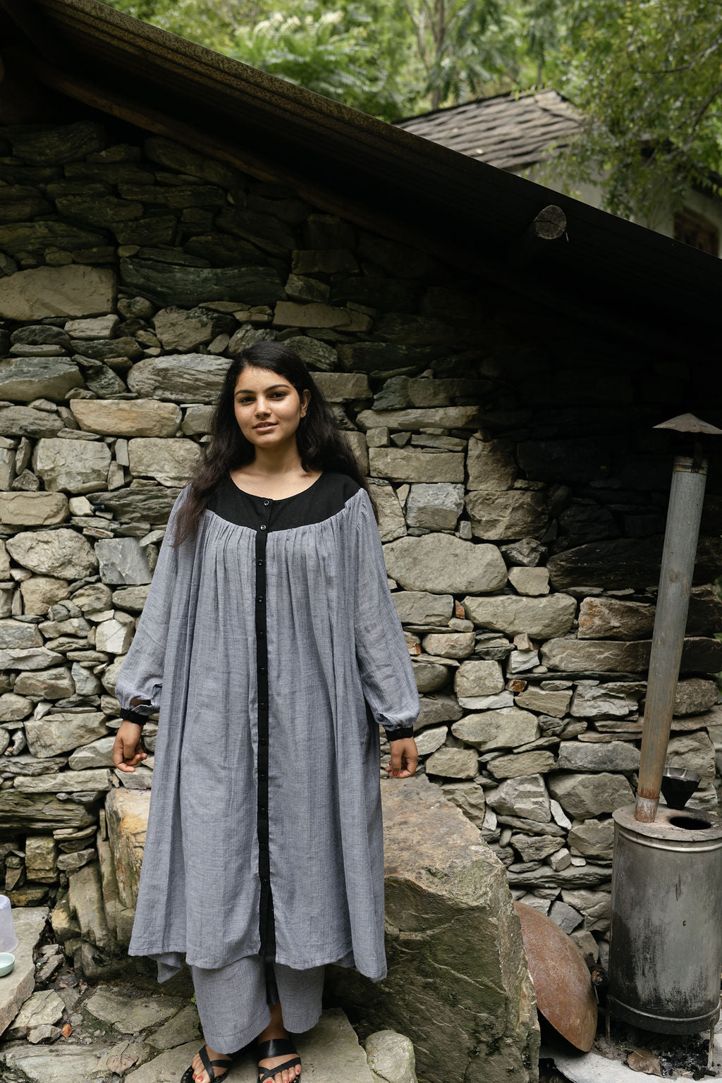 Soft Grey Cotton Set
