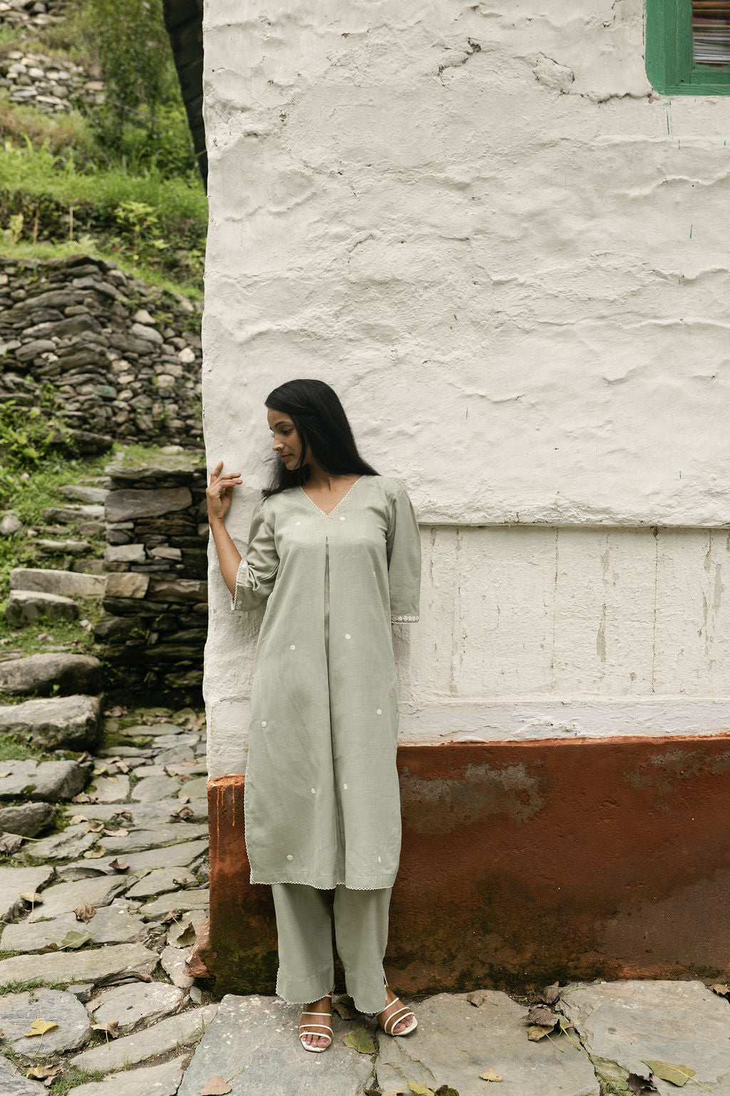Sage Kurta Set