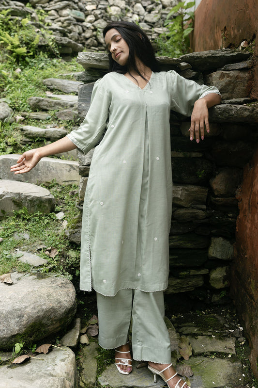 Sage Kurta Set