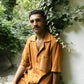 Hand-Embroidered Linen Shirt (Men)