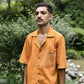 Hand-Embroidered Linen Shirt (Men)