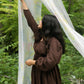 Cocoa Linen Kurta & Pant Set