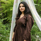 Cocoa Linen Kurta & Pant Set