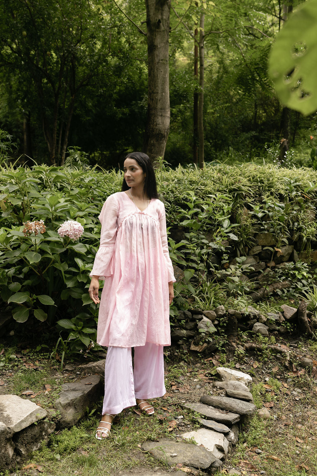 Blush Pink Kurta & Pant Set