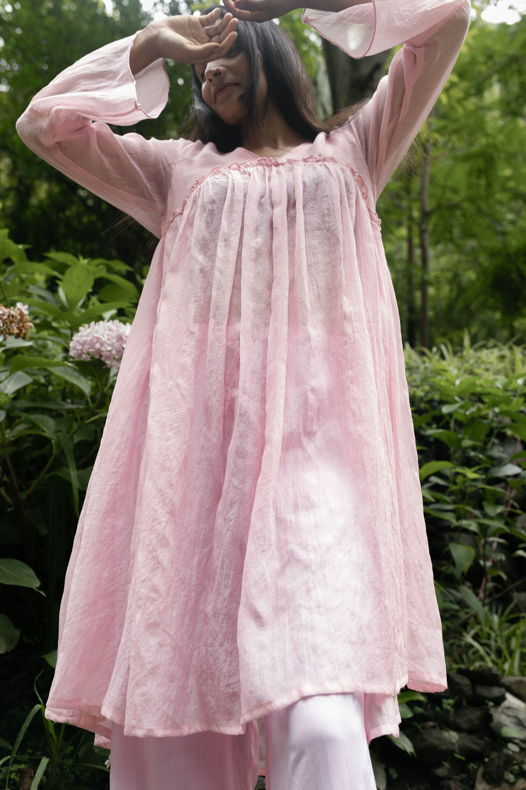 Blush Pink Kurta & Pant Set