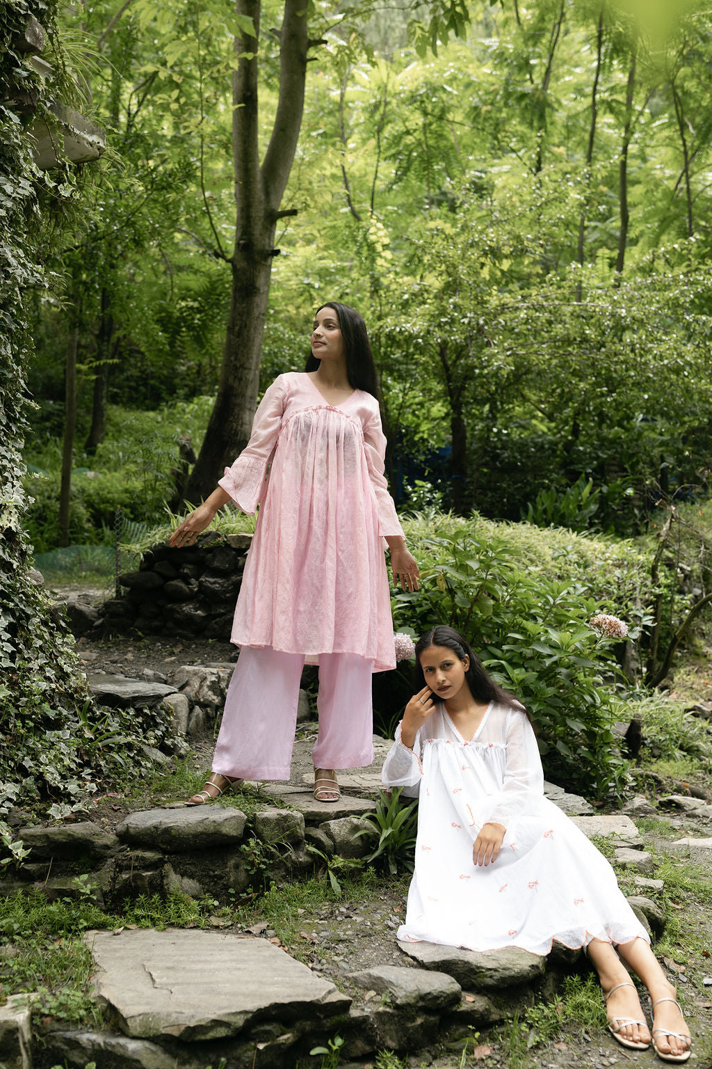 Blush Pink Kurta & Pant Set