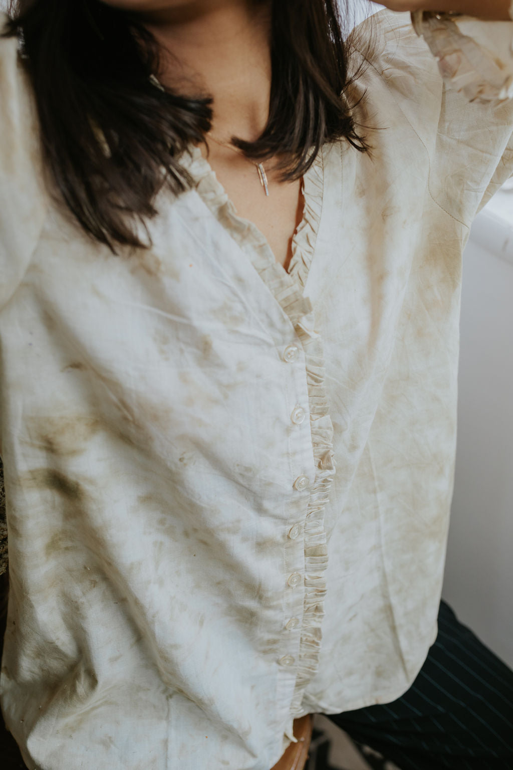 Petals Steamed Shirt