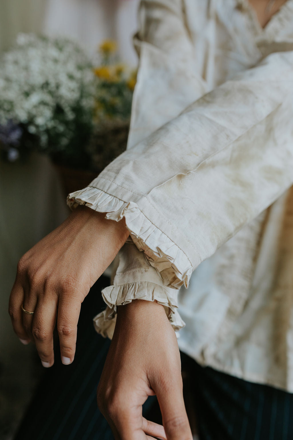 Petals Steamed Shirt