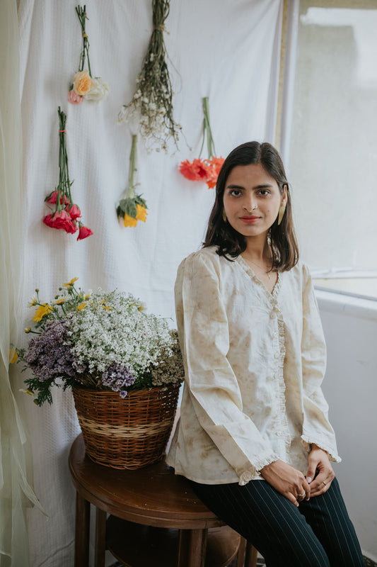 Petals Steamed Shirt