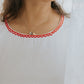 Red Intricacy Kurta