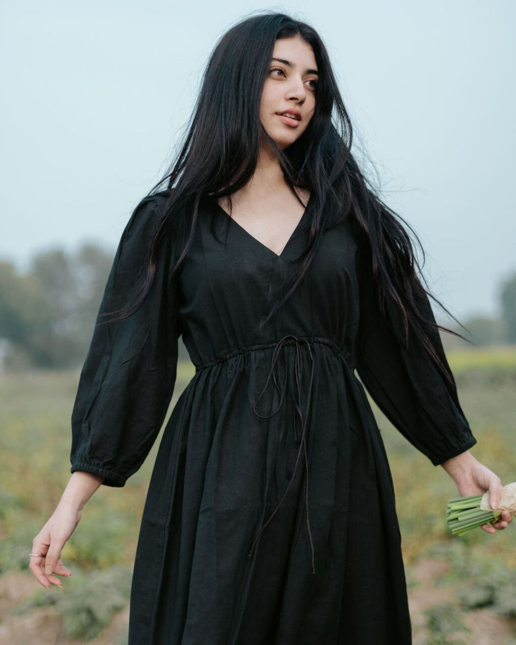 Black Rose Dress