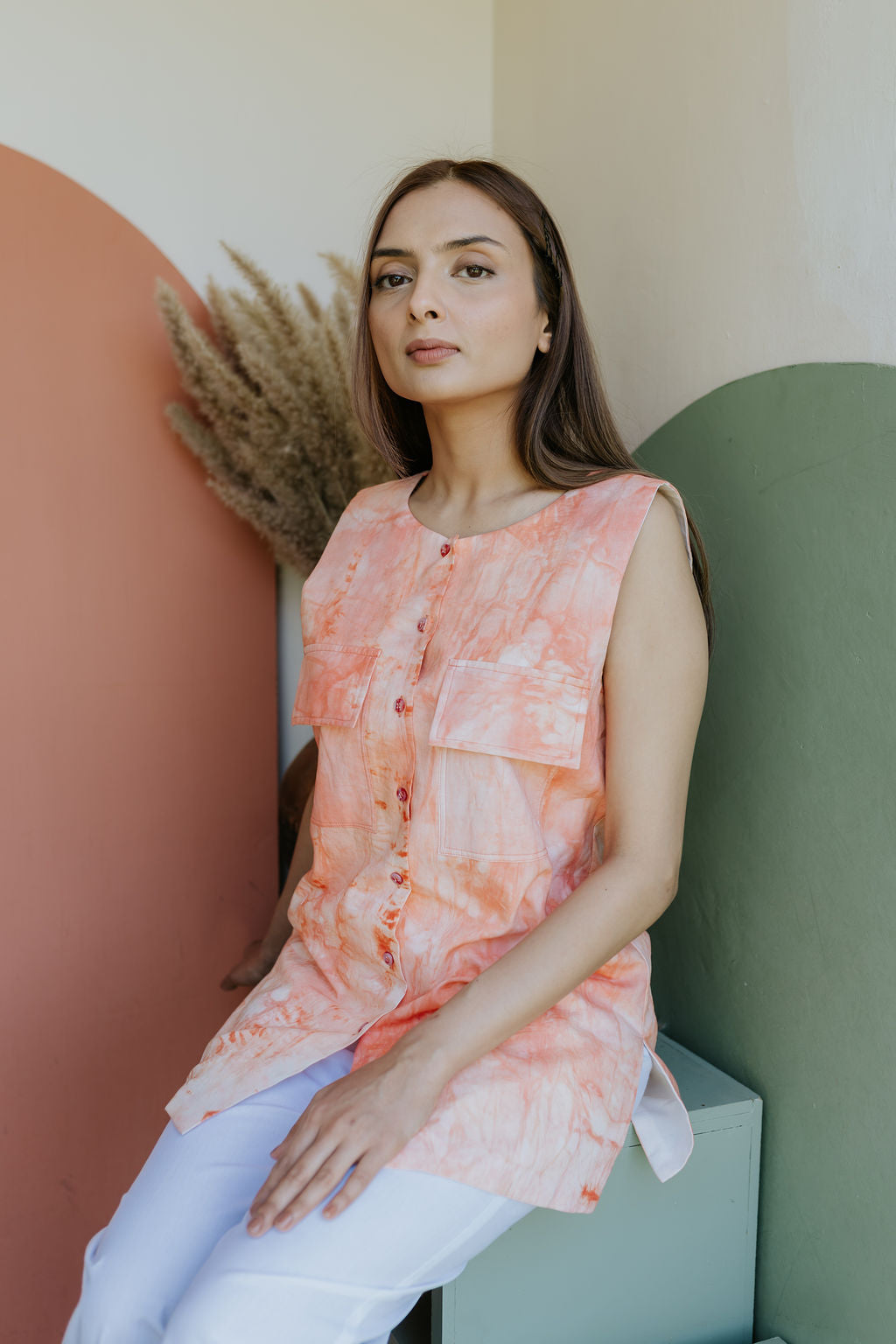 Earth Tinted Cotton Jacket