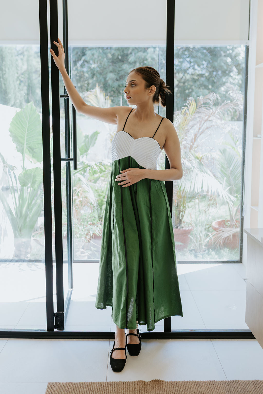 The Garden Pintuck Dress