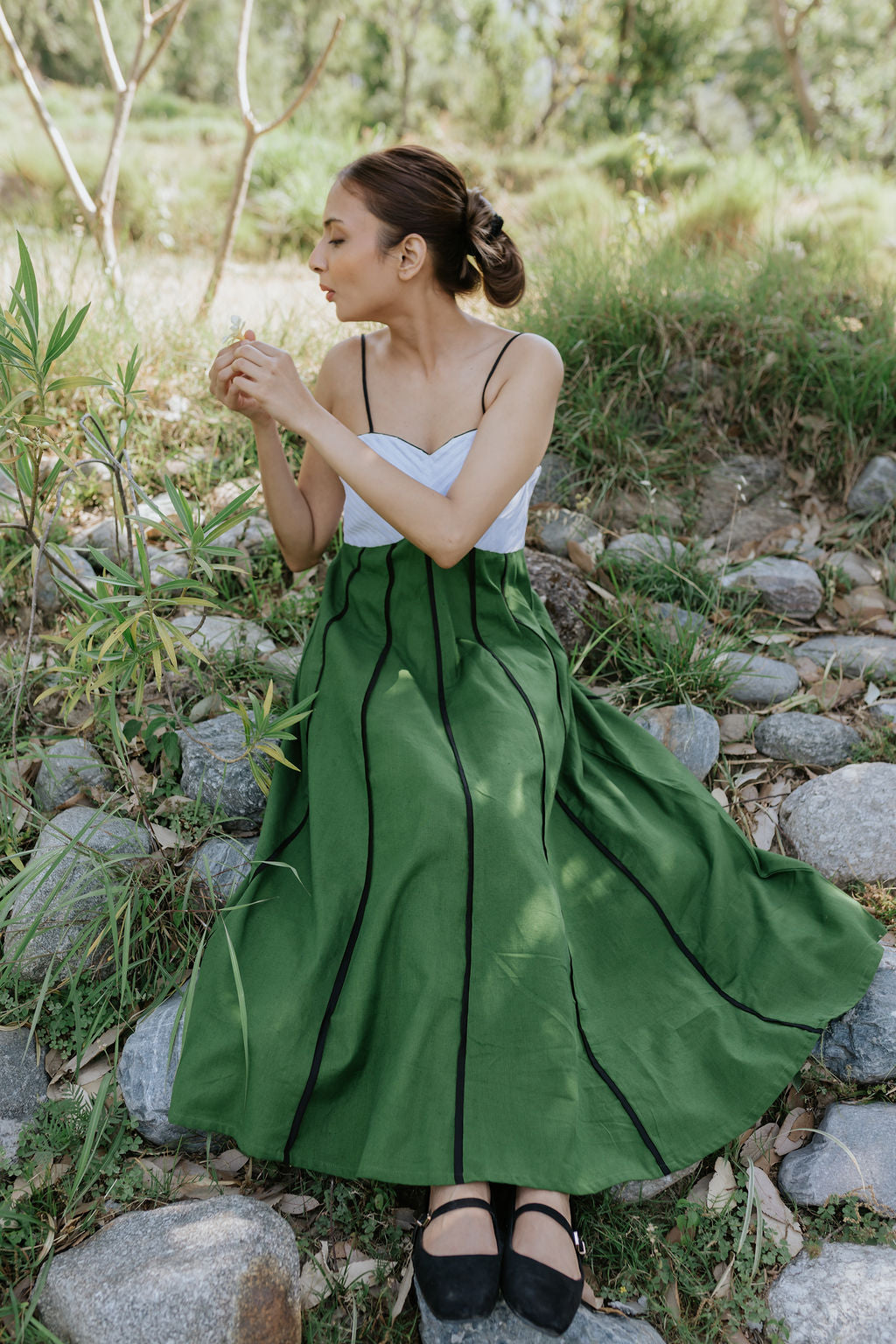 The Garden Pintuck Dress
