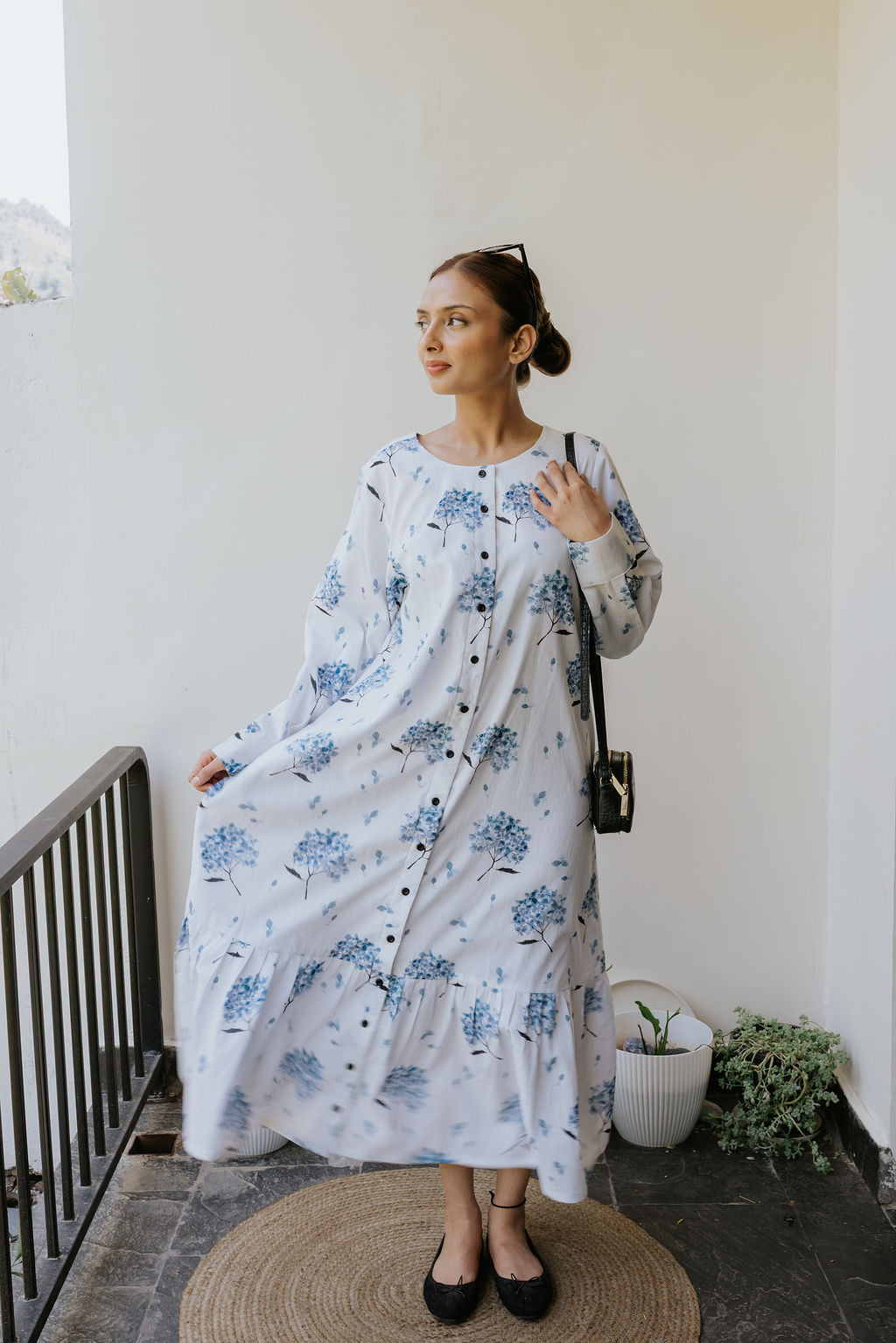 Under the Hydrangea Tree Kurta