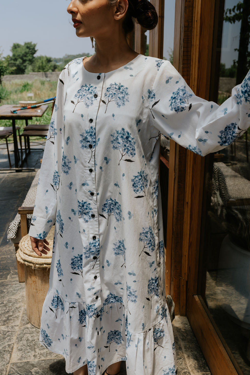 Under the Hydrangea Tree Kurta