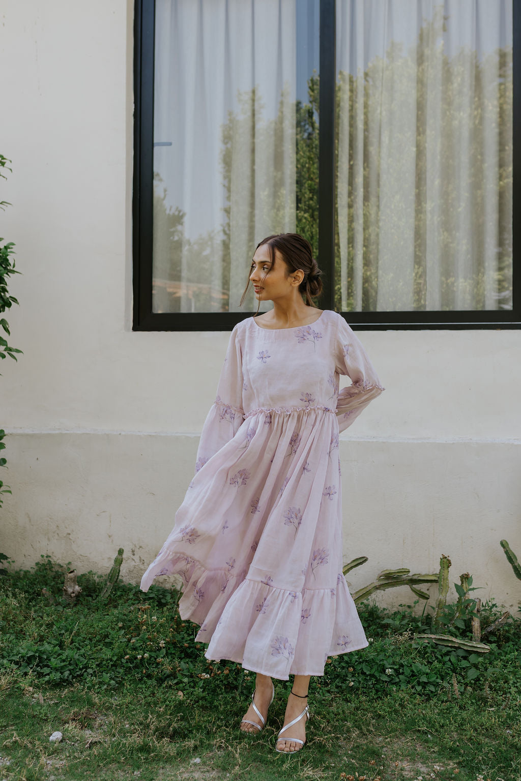 Moon Over Saffron Valley Dress