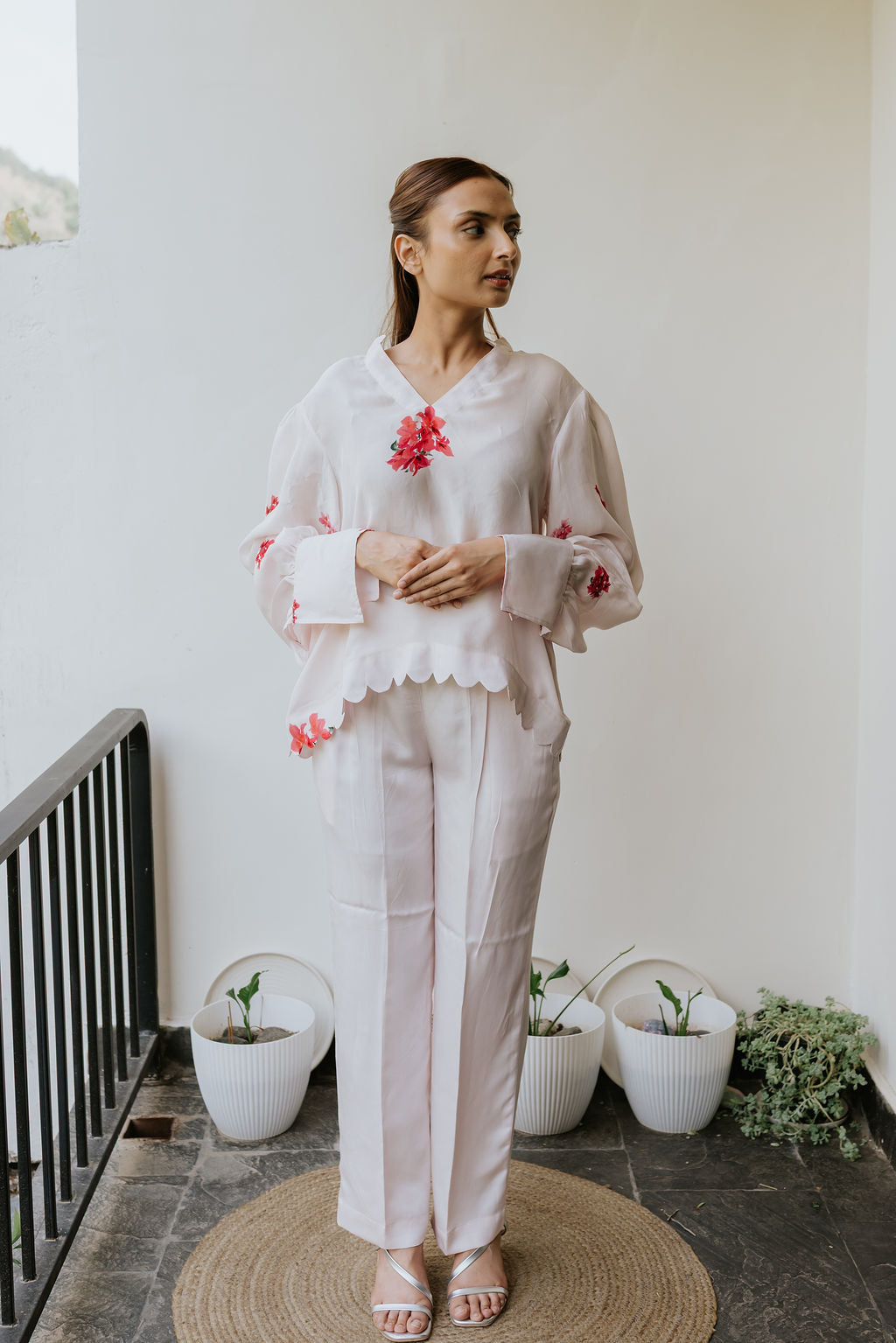 Soft Bougainvillea in the Wild Co-ord Set